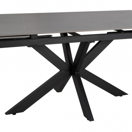 Masa Dining Extensibila Metal Negru CreativDeco - Blat Ceramica Elegant [9]