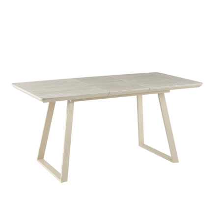 Mese - Masă extensibilă de dining din ceramică bej