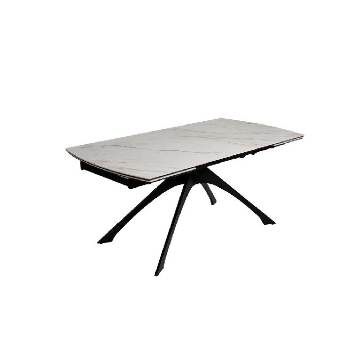 Mese Dining - Masa extensibila imitatie marmura|Mobilier dining luxos