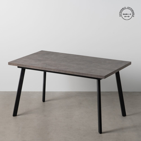 Masa Extensibila Gri CreativDeco - Design Industrial pentru Dining Modern