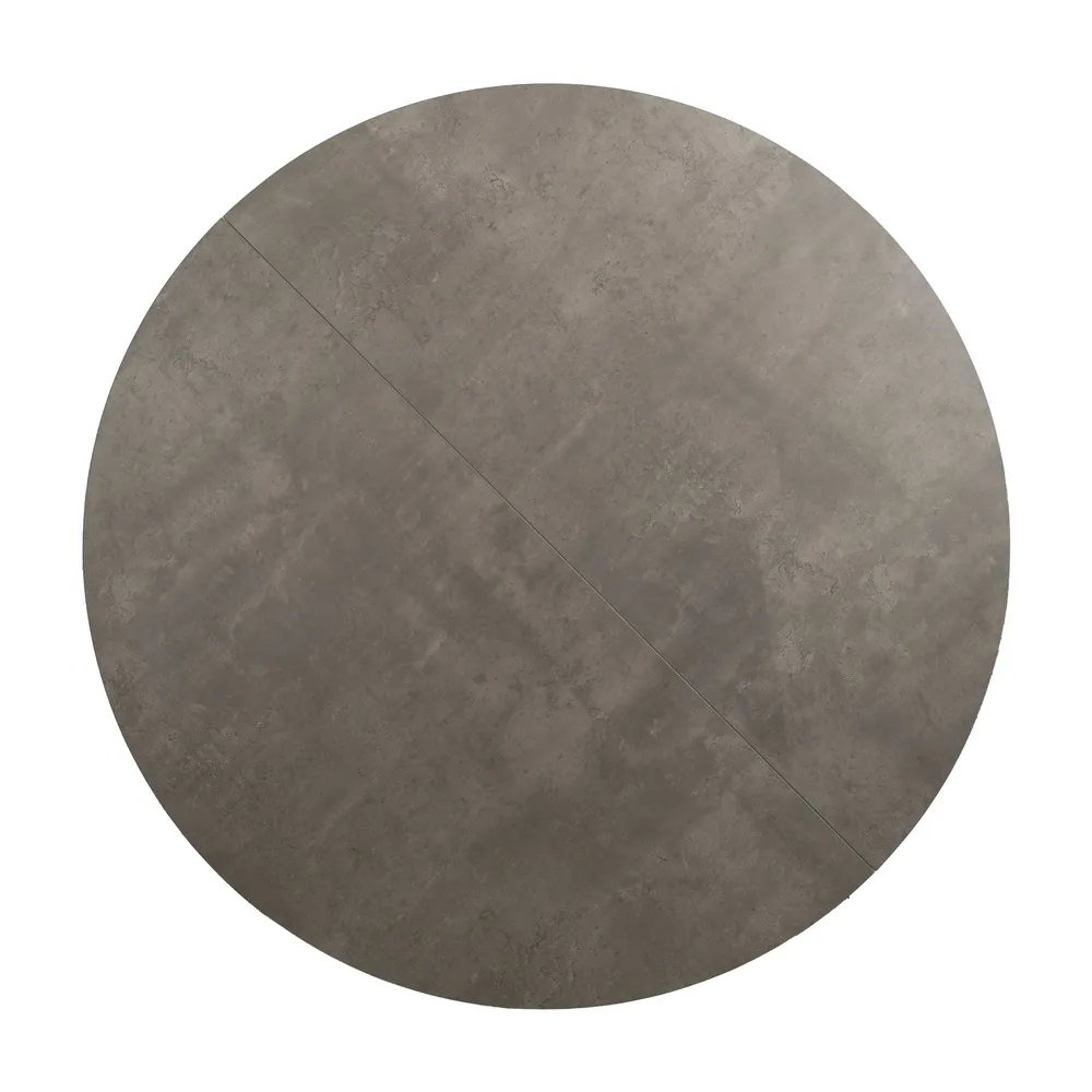 Masa extensibila MDF finisaj gri|Mese moderne extensibile pentru interioare minimaliste [4]