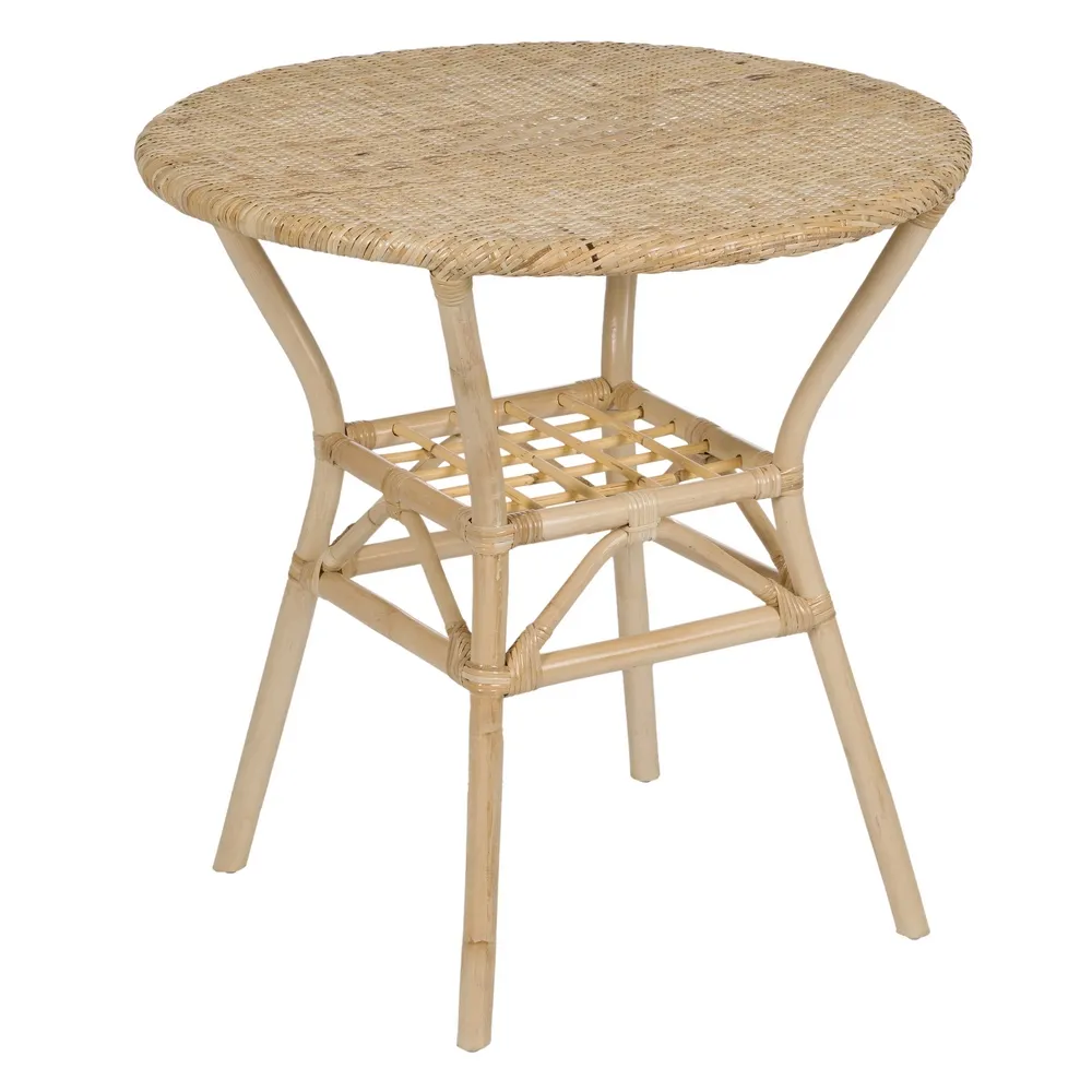 Mobilier Gradina - Masa Gradina Ratan cu Raft - CreativDeco.ro