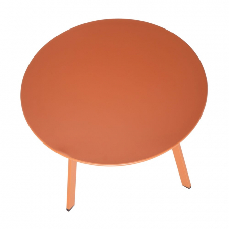 masă MARZIA Ø70 – oțel terra, masă rotundă lounge exterior [2]
