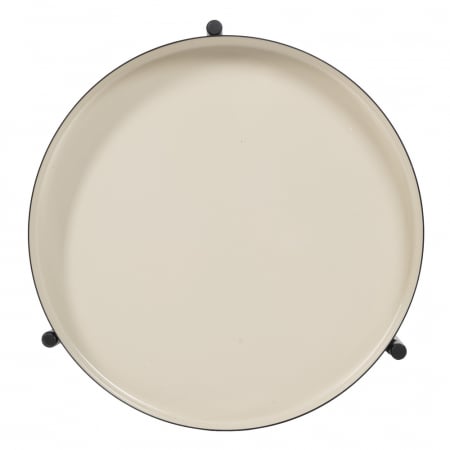 Masuta Auxiliara Negru si Taupe CreativDeco - Mobilier Modern pentru Colturile Cozy [8]