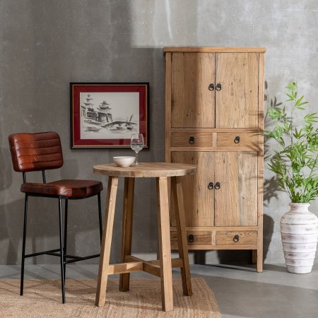 Masa Inalta Rustica CreativDeco - Mobilier de Dining pentru Casa [1]