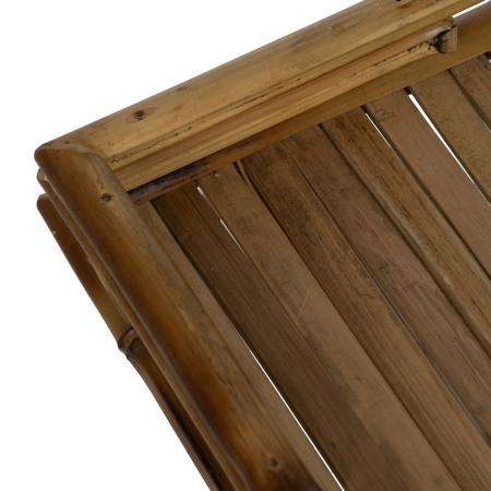 Masa laterală pliabilă din bambus cu blat tip tavă natur [2]