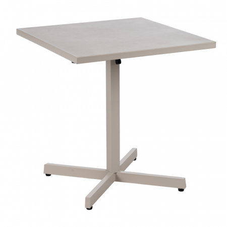 Masa Laterala Pliabila Taupe CreativDeco - Mobilier Versatil pentru Spatii Mici [2]