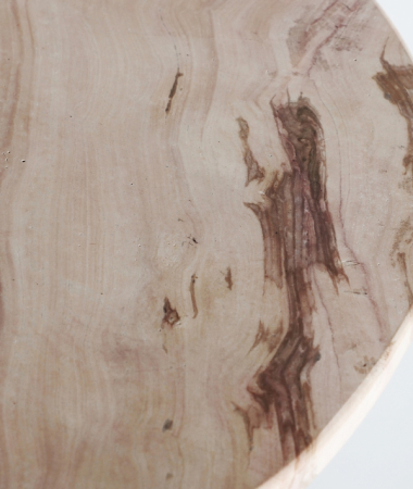 Masă laterală sculpturală mango marmură VRADS – titlu imagine principală [3]