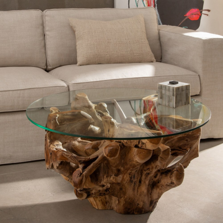 Masa tec sticla decor moderna living [1]