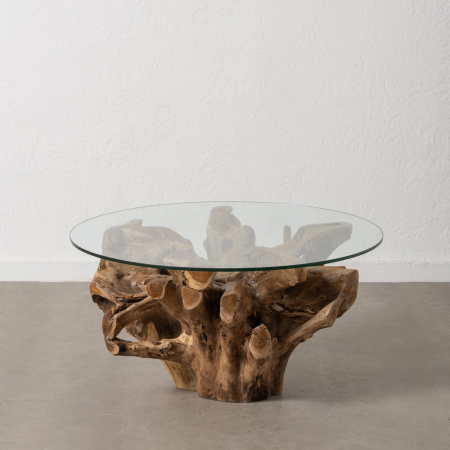 Masa tec sticla decor moderna living