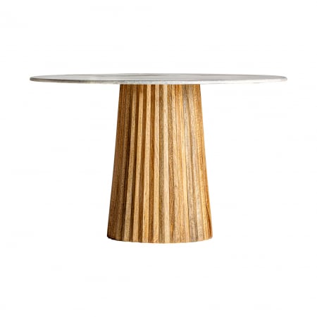 Mese Dining - Masa sufragerie Art Deco lemn marmura|Mese elegante dining
