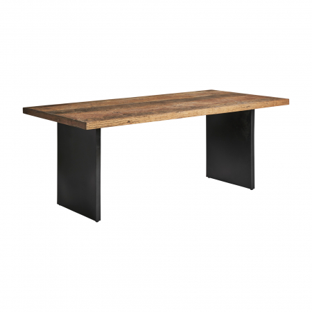 Masa sufragerie lemn shorea stil industrial|Mese dining robuste [1]