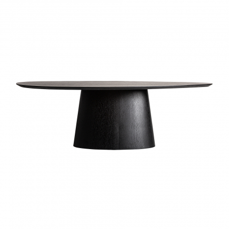 Mese - Masa sufragerie Art Deco lemn stejar negru|Mese dining elegante