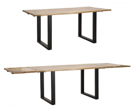 Mese Dining - Masa sufragerie extensibila Edge lemn mango 8-12 persoane CreativDeco