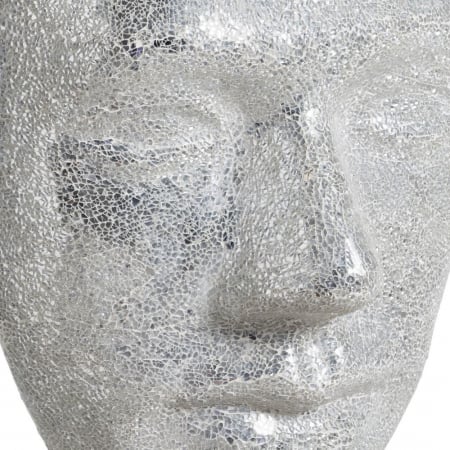 Masca decorativa fibra sticla alb artistica [3]