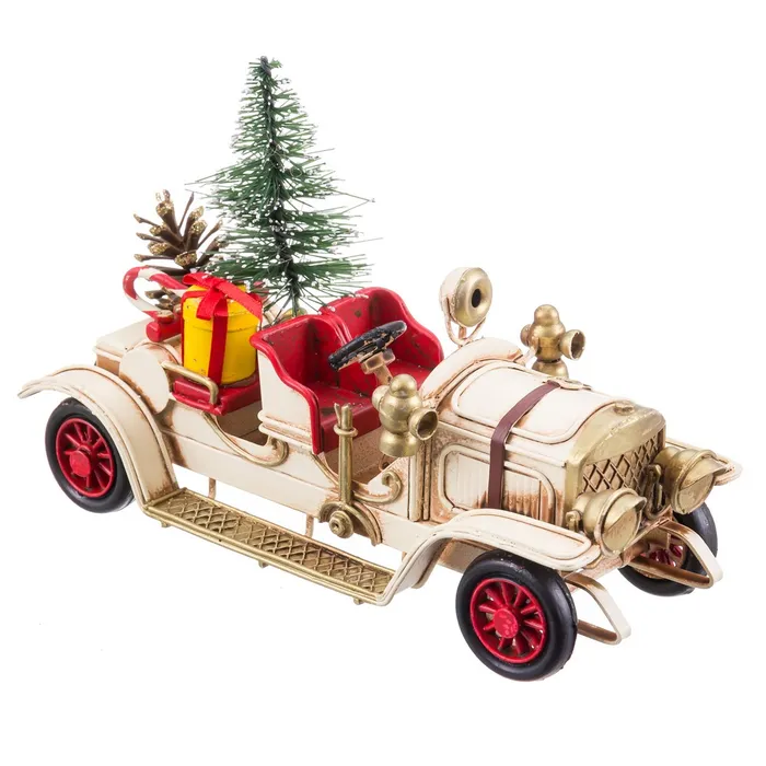 Obiecte decorative - Masina Festiva de Craciun CreativDeco - Accesorii Decoratiuni pentru Sărbători