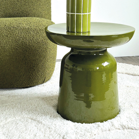 Masuta Auxiliara Moderna Verde Kaki|Masute Design Premium [1]
