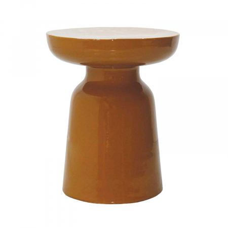 Masute Laterale - Masuta Metal Ocru|Masute Design Premium