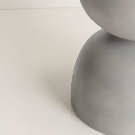 Măsuță cafea ciment gri compozit Cement 1 – formă sculpturală calmă [1]