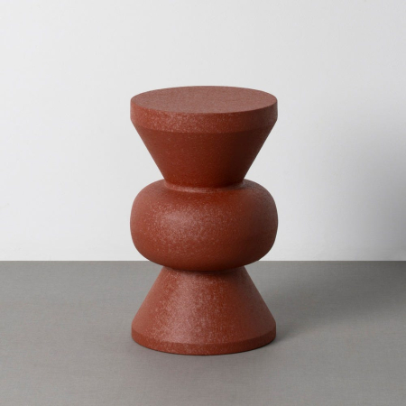Mobilier - Măsuță de accent terracotta din metal mat
