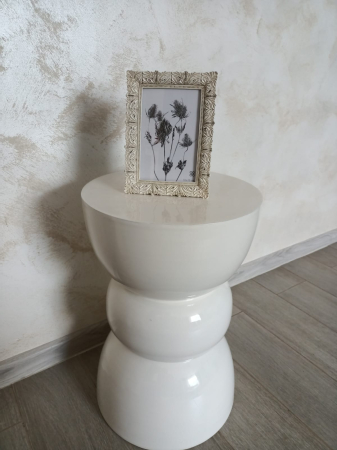 Masute Cafea - Masuta alba Titou design modern japandi|Masute cafea premium