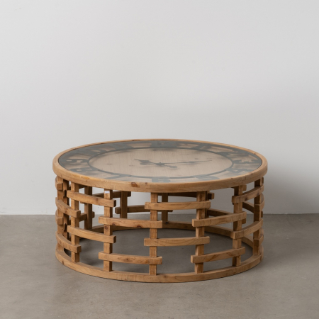 Masute Cafea - Masa Cafea Unica Ceas CreativDeco - Mobilier Rustic Living