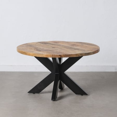 Masute Cafea - Masa Cafea Rotunda CreativDeco - Lemn Natural si Design Contemporan