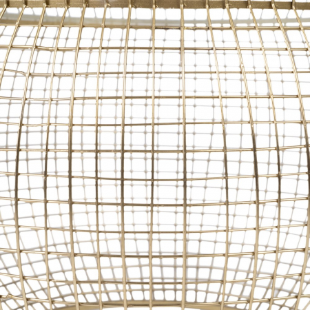 Masuta Glam Aurie si Sticla CreativDeco - Mobilier Modern pentru Living [4]