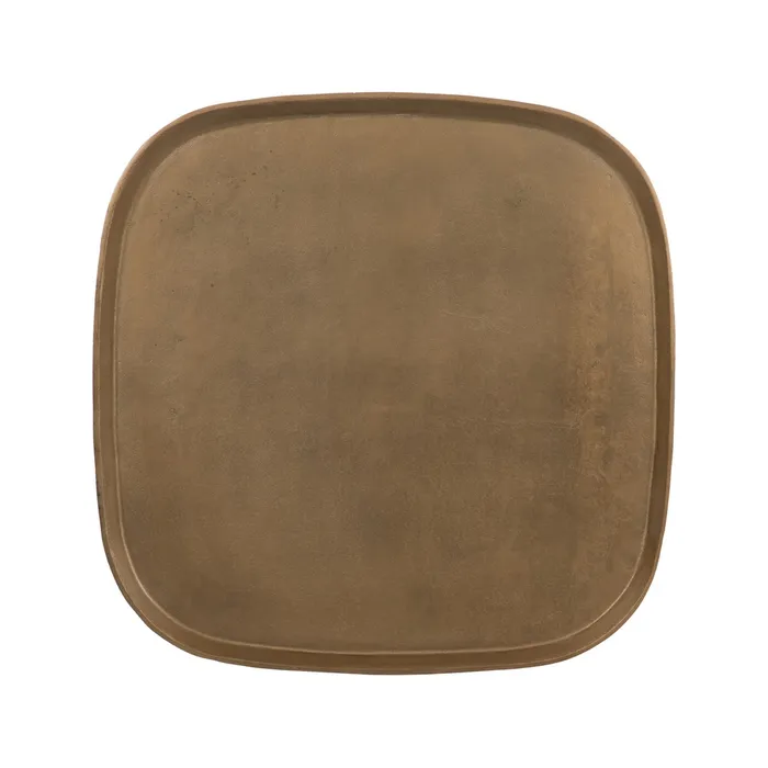 Masă cafea aluminiu fier, decor industrial modern [6]