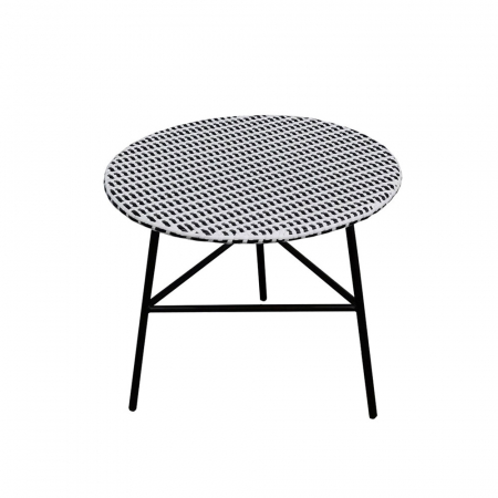 Masuta cafea neagra alba Granada - design modern [1]