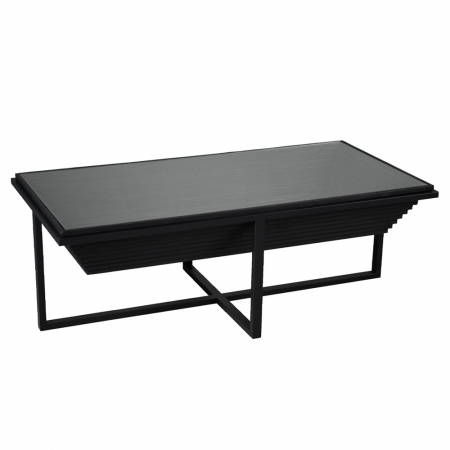 Mobilier - eleganta masuta cafea cheops negru design industrial