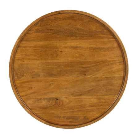 Masuta cafea arab mango nuc lemn masiv living rustic [2]