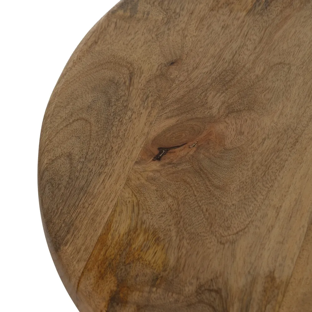 Masă decorativă mango miere, mobilier deosebit [3]
