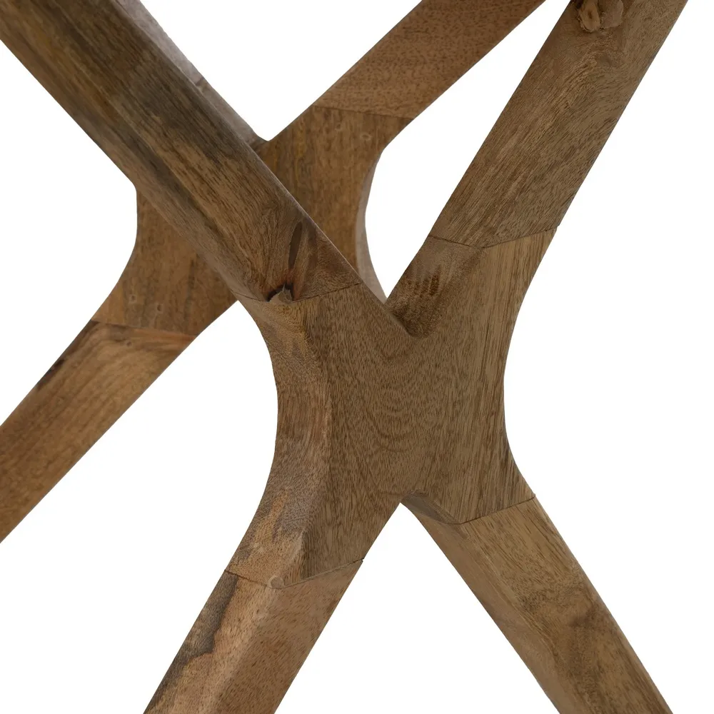 Masă decorativă mango miere, mobilier deosebit [6]