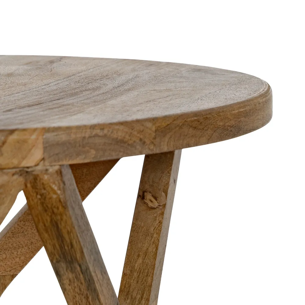 Masă decorativă mango miere, mobilier deosebit [5]