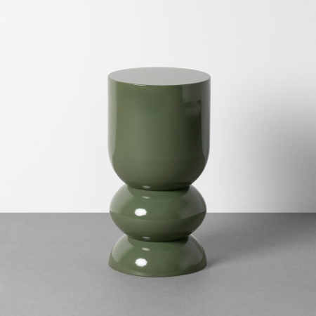 Mobilier - Măsuță decorativă verde din metal verticală