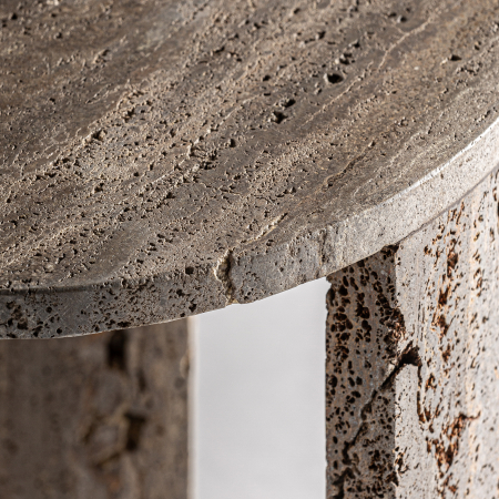 Masuta Art Deco travertin bej|Masute elegante [2]