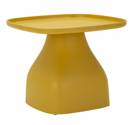 Mobilier Gradina - masuta galbena terasa CreativDeco