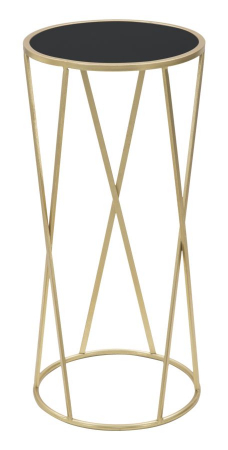 Masute Laterale - Masuta hol Glam Simple, metal sticla - CreativDeco.ro