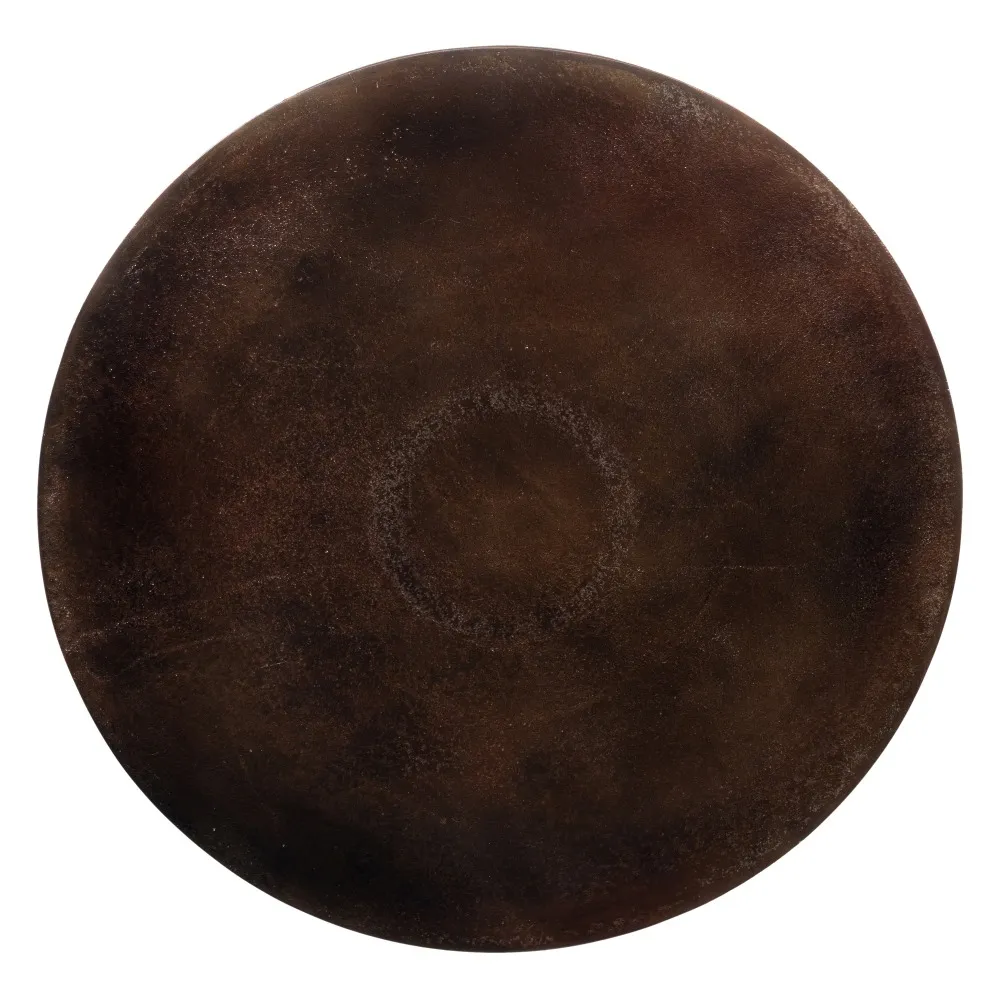 Masuta Laterala Cozy, Aluminiu Maro - CreativDeco.ro [4]