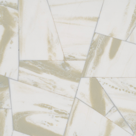 Masa Laterala Moderna Crem CreativDeco - Design Geometric Contemporan [4]