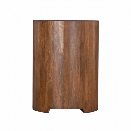 Masuta Block lemn mango natural cilindrica [2]