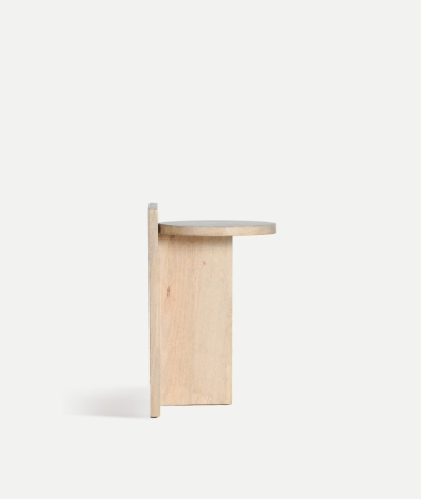 Măsuță laterală lemn mango LESZNO – titlu imagine principală [2]