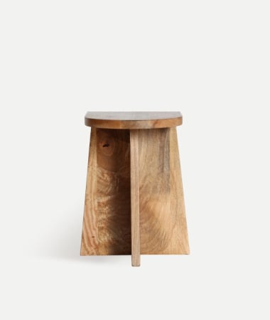 Mese - Măsuță laterală lemn mango maro ZNIN – titlu imagine principală