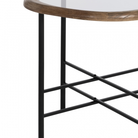 Masuta de Living cu Blat din Sticla CreativDeco - Mobilier Modern și Funcțional [6]