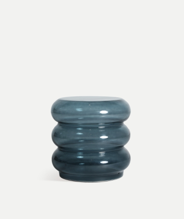 Mese -  Măsuță laterală sticlă albastră KOTOR – titlu imagine principală