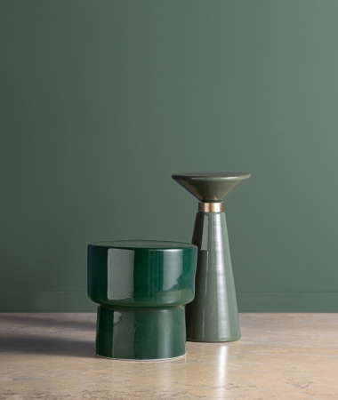 Măsuță laterală sticlă verde aurie CASSIS – titlu imagine principală [3]