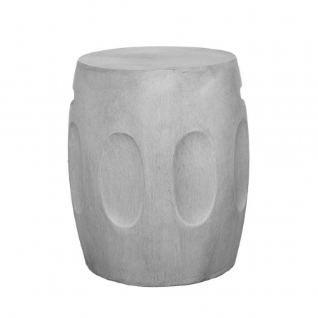 Masute Laterale - Masuță laterală sculpturală Africa Side Table gri beton