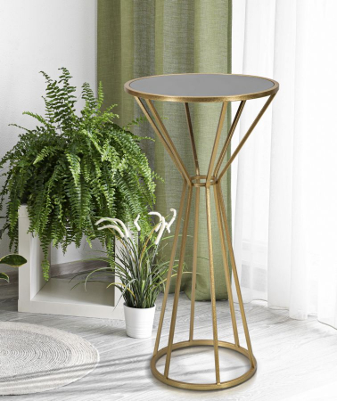 Masuta laterala inalta 100 cm cu oglinda mare CreativDeco [4]