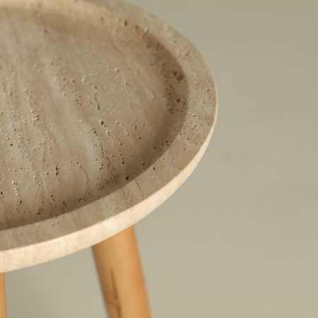 Masa auxiliara art deco|Mobilier living cu marmura [1]